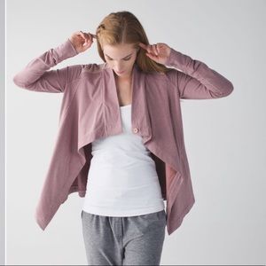 Lululemon Coast Wrap Heathered Mod Chalky Rose
